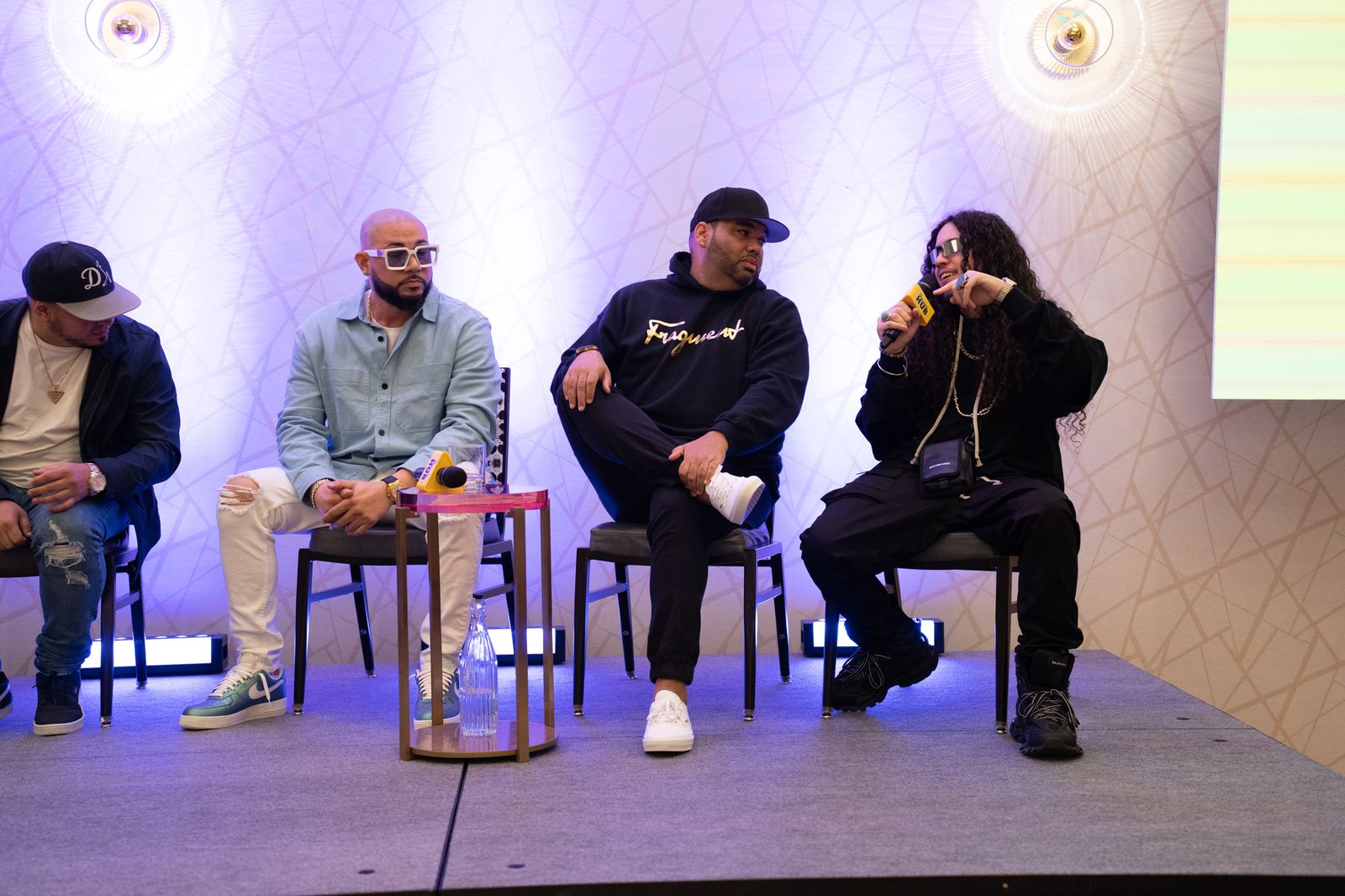 Panelists on stage at the 2022 conference