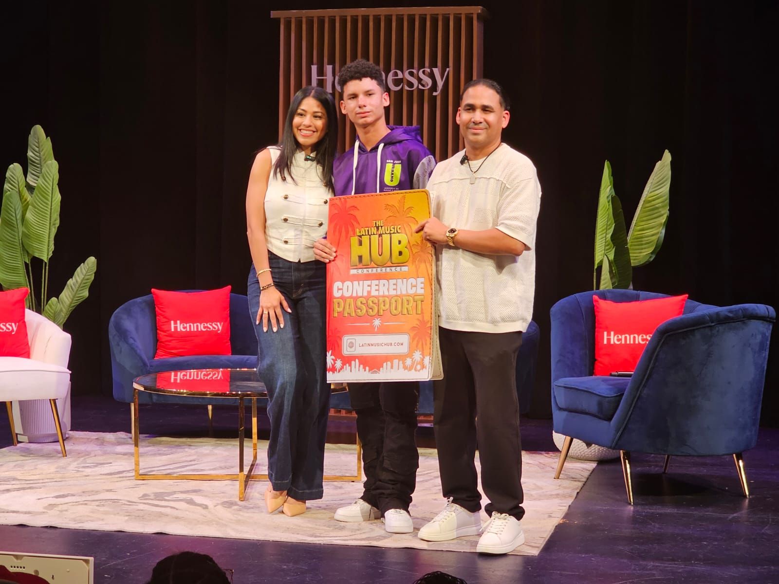 Panelists and an honoree on stage at the 2026 conference